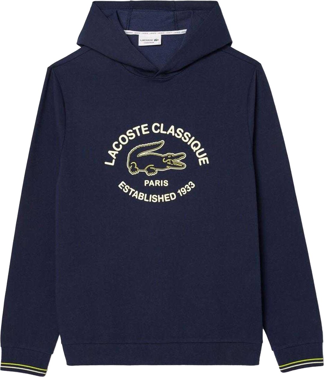 Lacoste - Kapuzenpullover für Herren Fleece - Für die Freizeit (Marine)