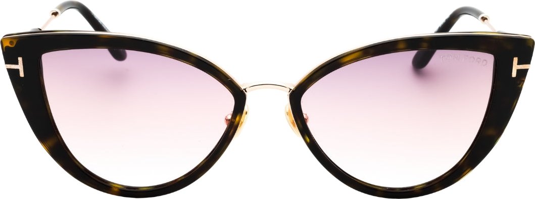 Tom Ford - Sonnenbrille Mit Dunklem Havanna-rahmen Und Braunen Farbverlaufsgläsern