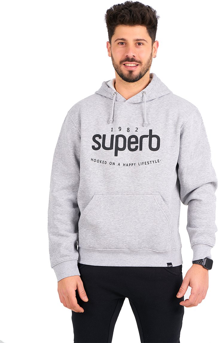 Icon SU1087 Langarm-Kapuzenpullover für Männer