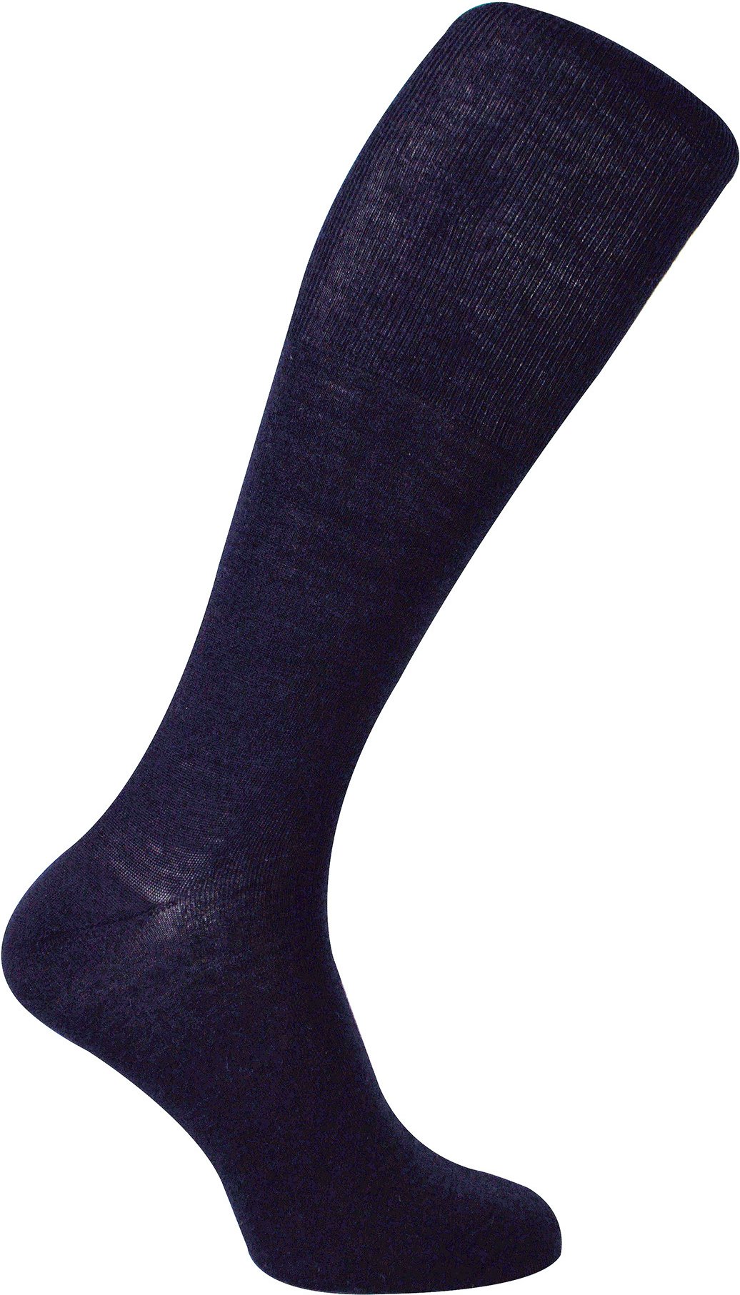 Thumbnail - Herren Kniestrümpfe aus Merinowolle | Steven | Winter Long Boot Socks - Navy