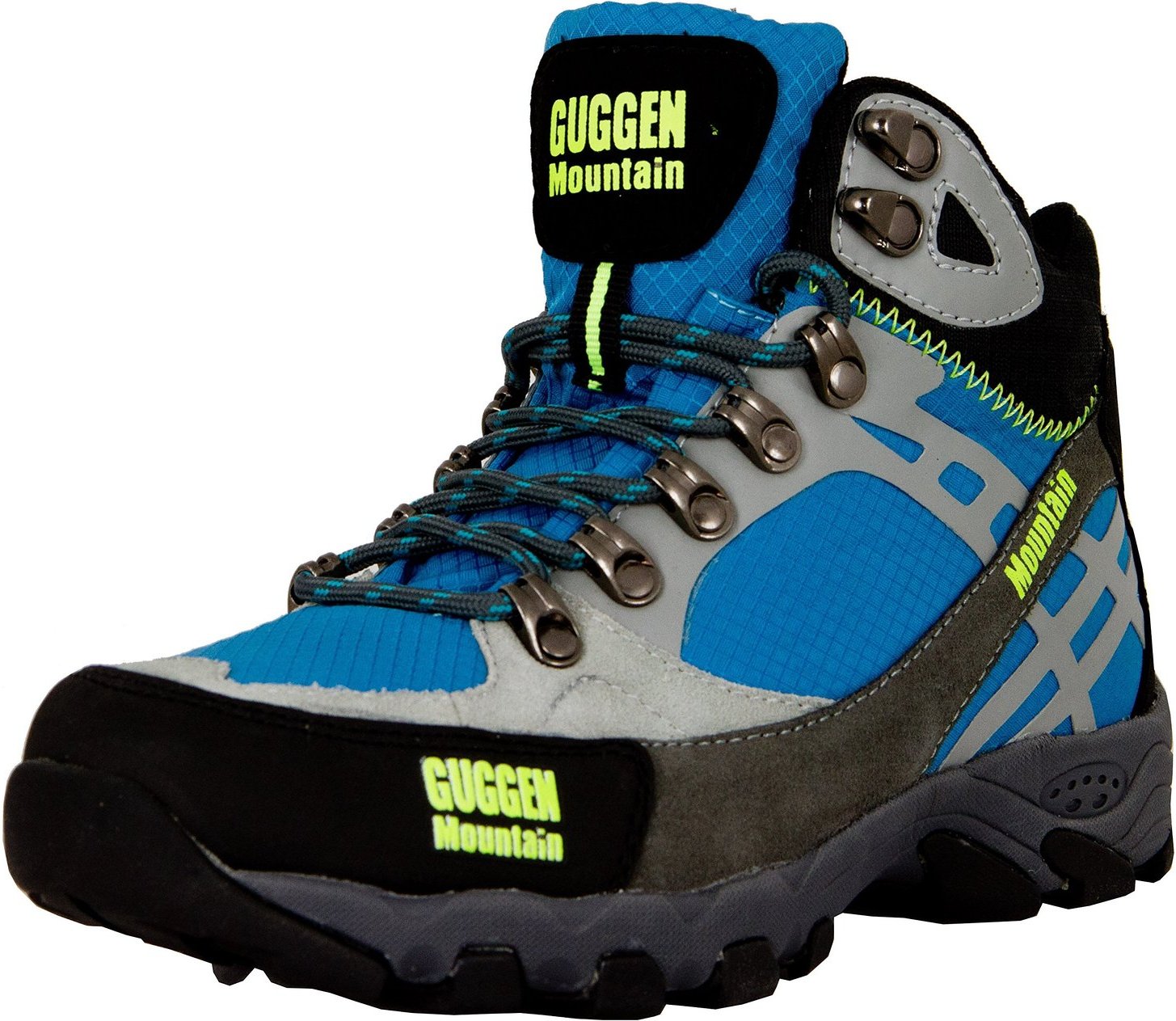 Damen Frauen Wanderschuhe Blau