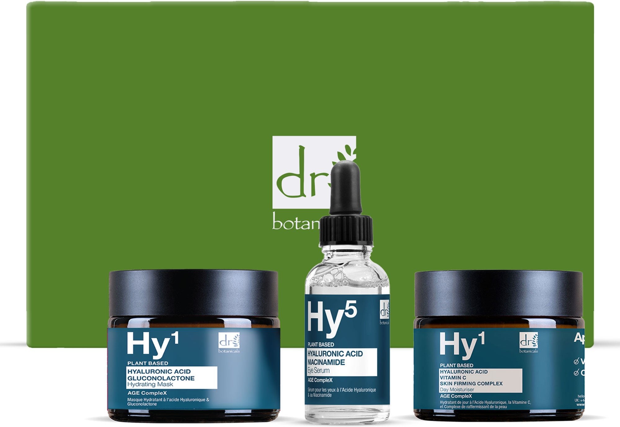 Thumbnail - Dr Botanicals Anti-Aging Hyaluronsäure Hautpflege Geschenkset