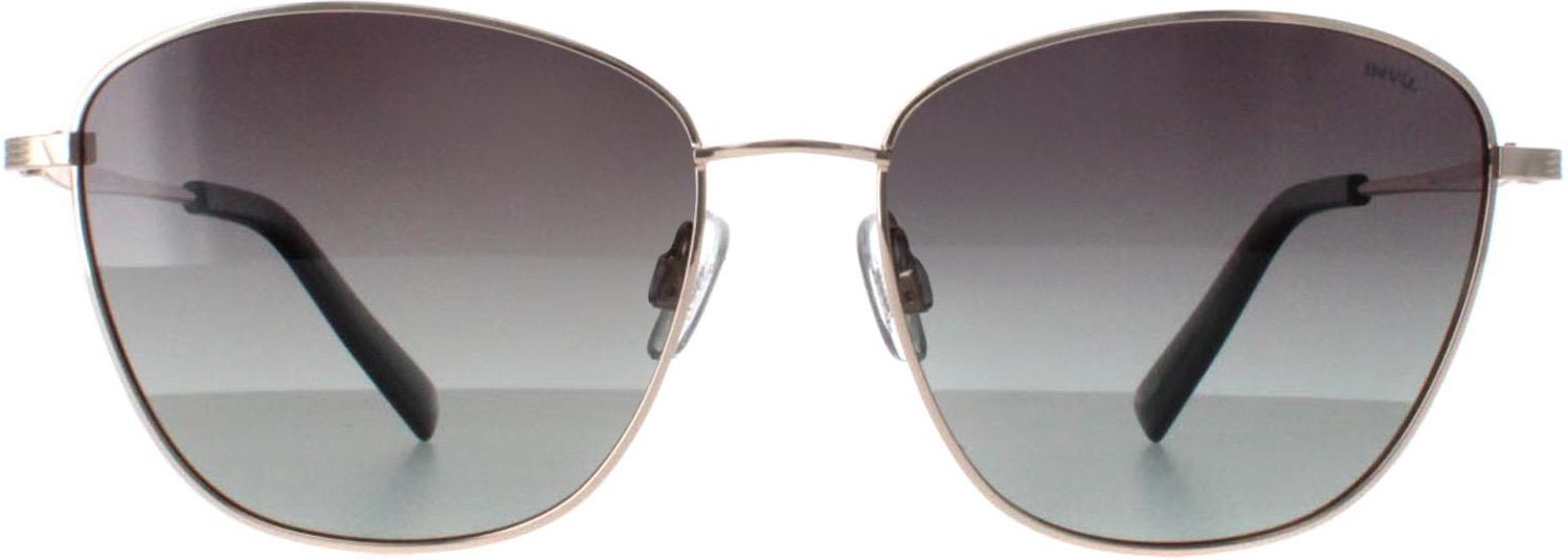 INVU Butterfly Womens Gold Grau Polarisiert B1119