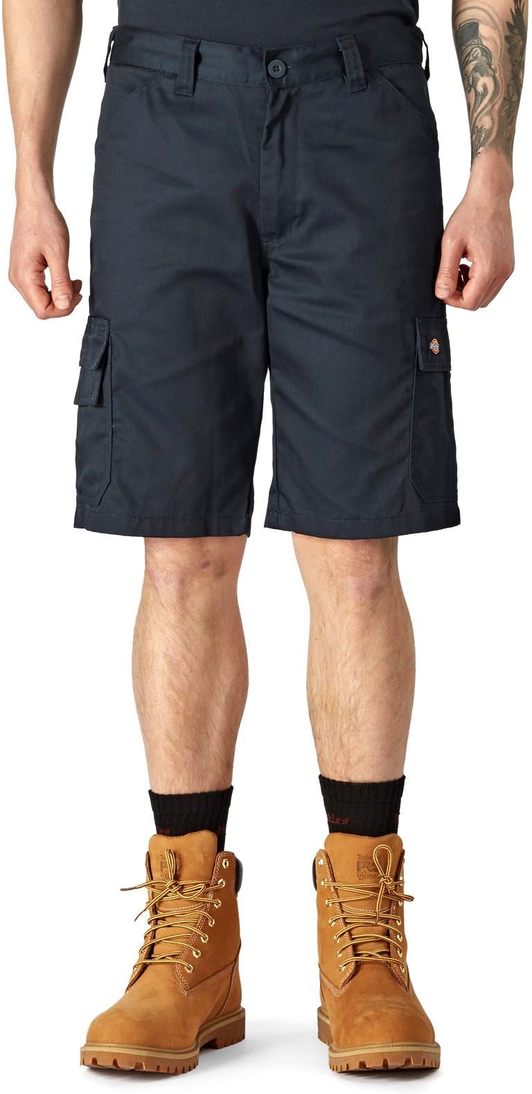 Dickies Everyday Polyester Herren Blaue Knielange Shorts