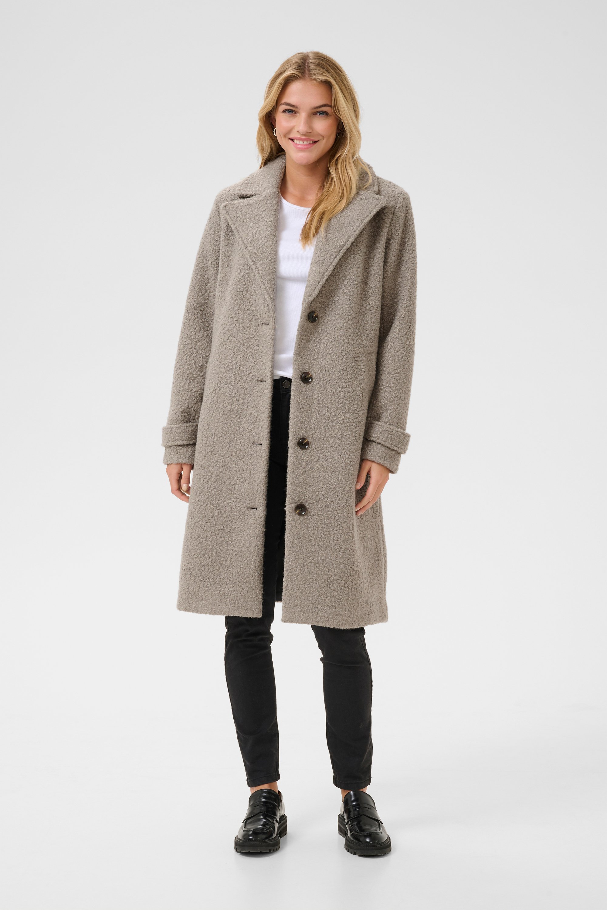 Jacke Regular fit Elephant Skin light grey