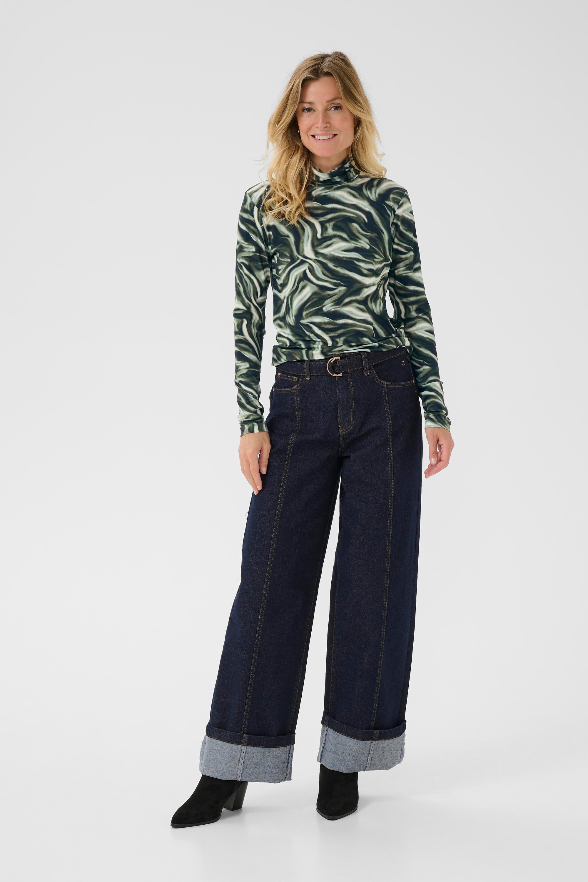 Langarm-Shirt CRKausa Langarm-Shirt Slim fit multicolour