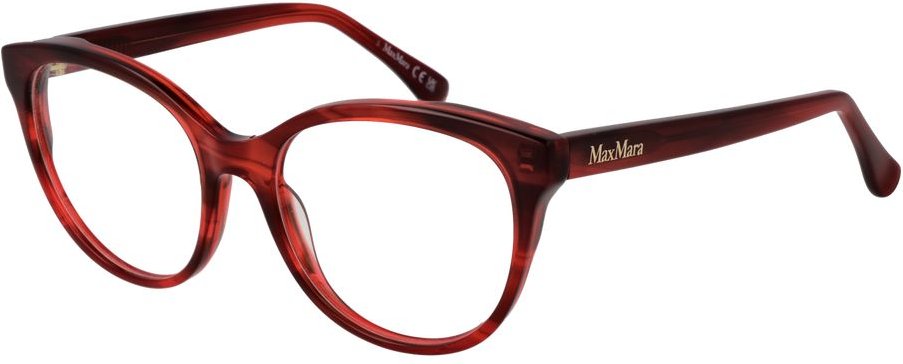 Rote Acetatbrille (Fassung)