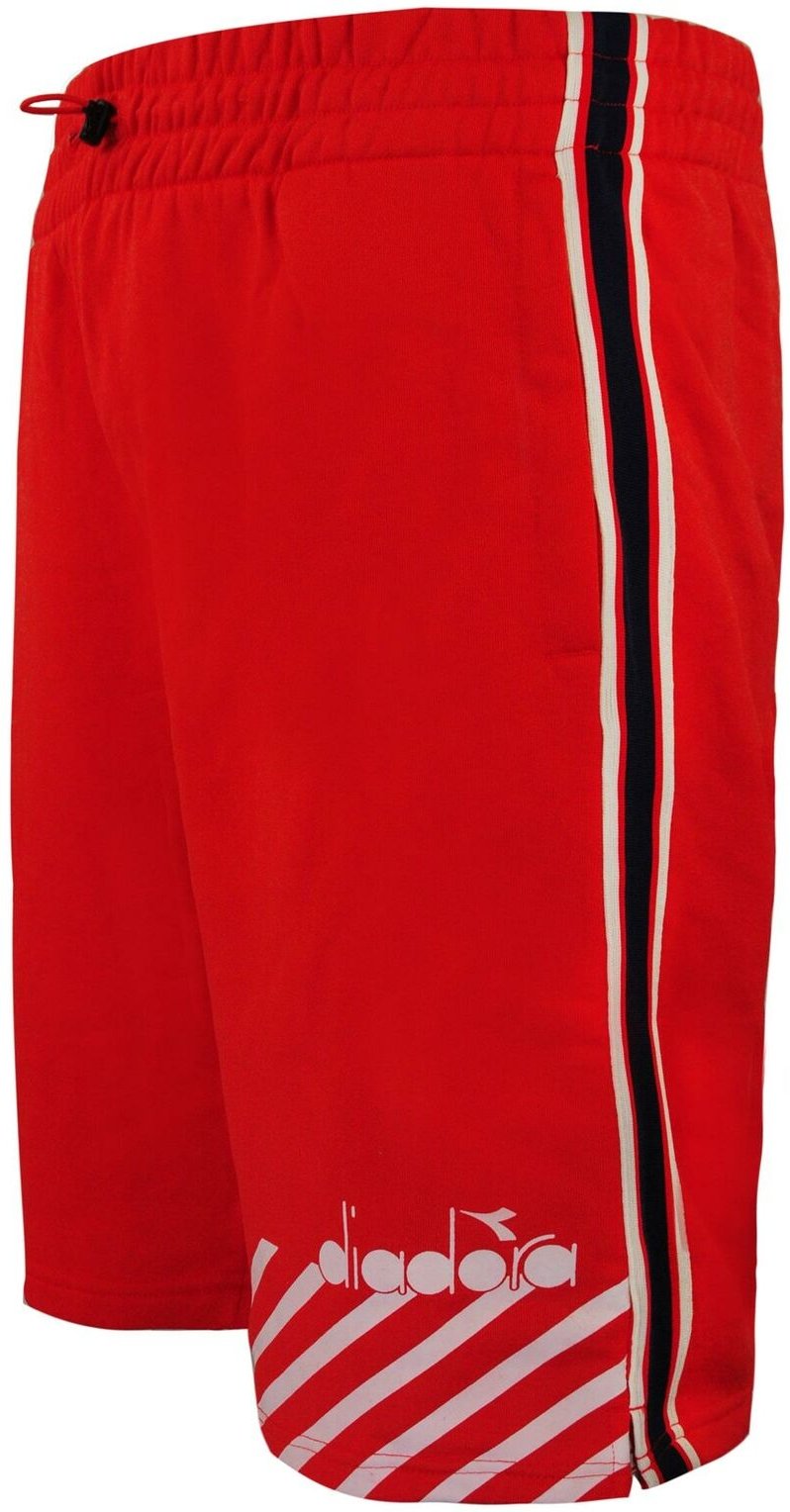 Diadora Bermuda Mens Red Shorts