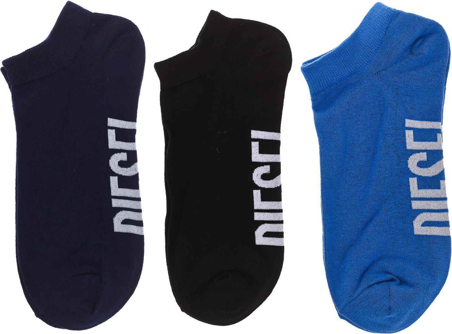 Pack-3 Knöchelsocken aus Baumwolle für Männer 00SI8H-0LDAZ