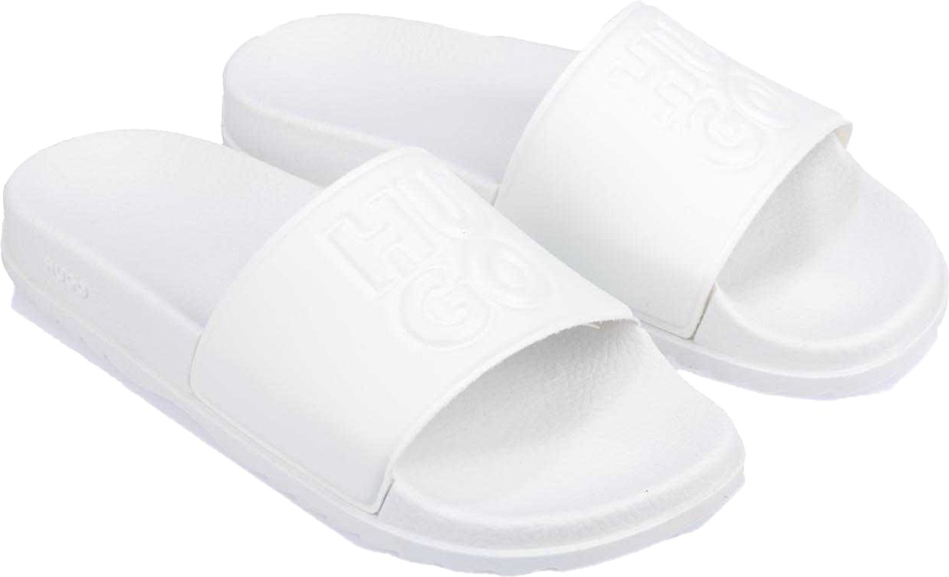 Hugo Boss - "Match It" Badesandale für Damen (Natürlich)