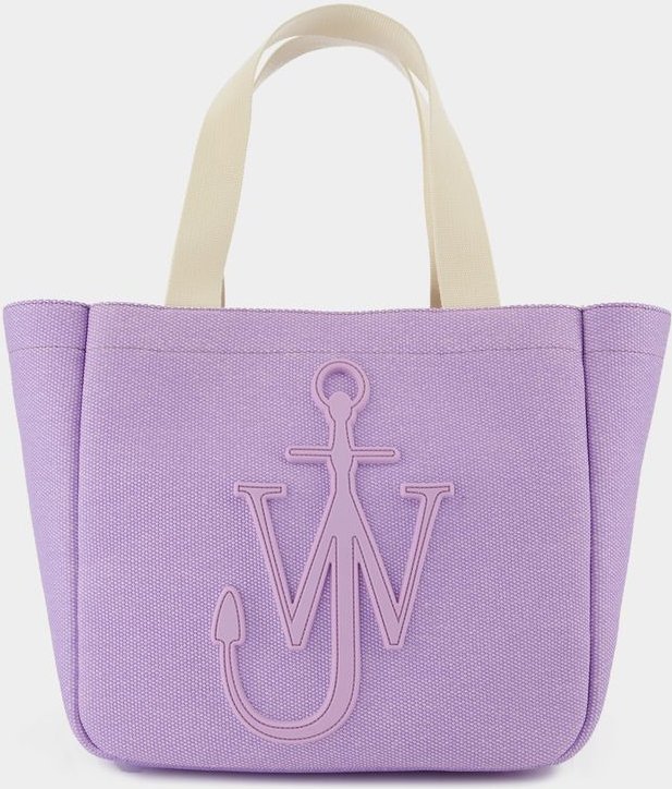 Cabas Tote Bag - J.W. Anderson - Lilac - Cotton