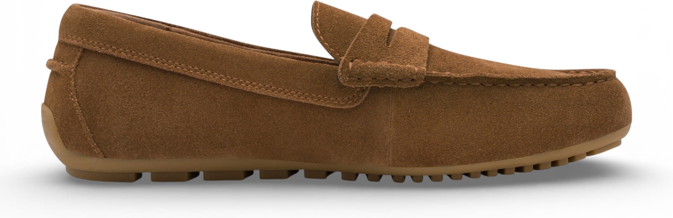 Tamaris Herren-Mokassins aus braunem Wildleder, Freizeitschuhe