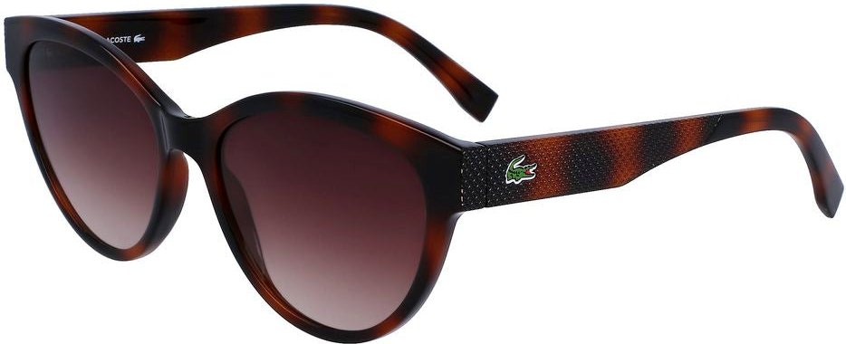 Lacoste Braune Eingegossene Sonnenbrille
