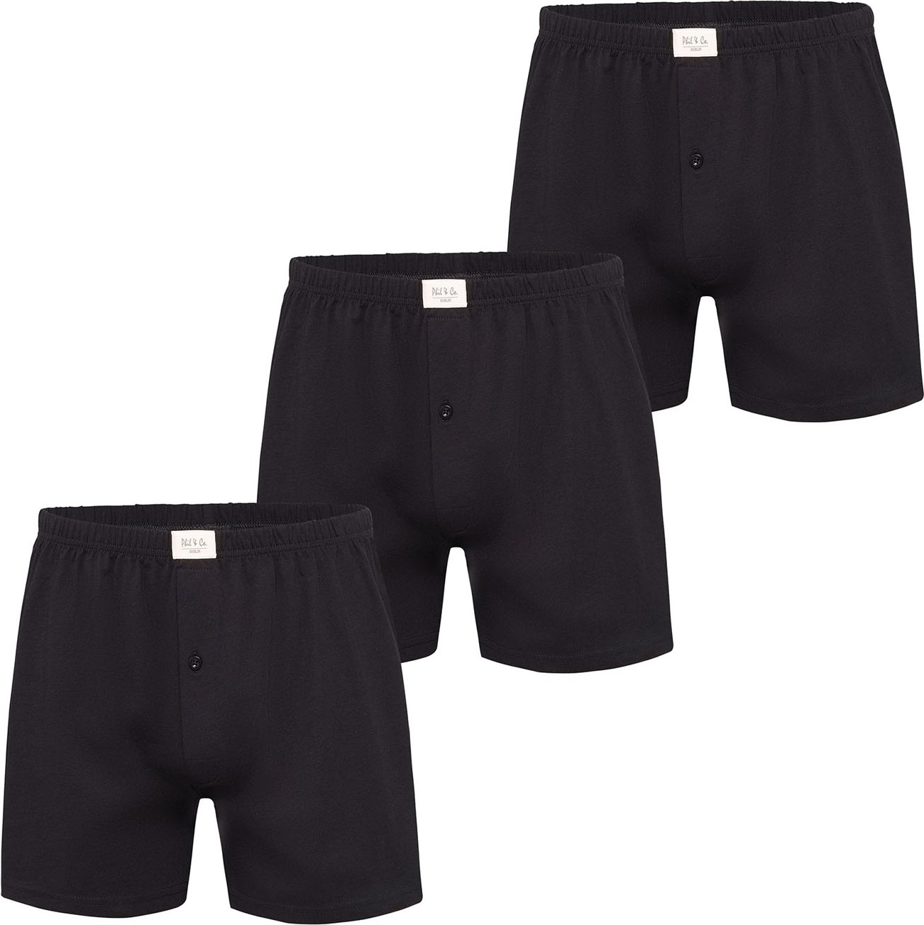 Boxer Jersey Loose Fit 3-Pack