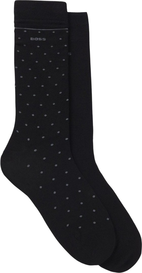 Boss - Socken für Herren/Damen Unisex, Bambus (2er-Pack) (Schwarz)