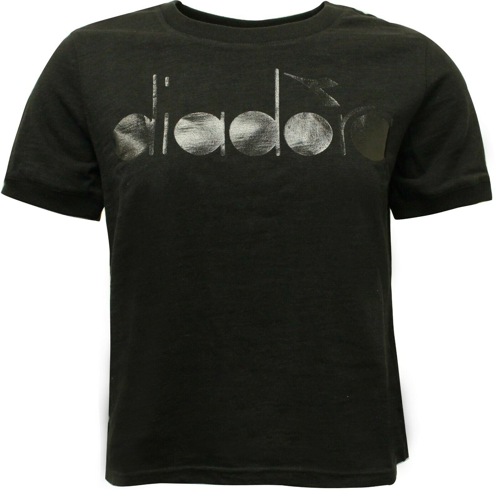 Diadora Sportswear Womens Black T-Shirt