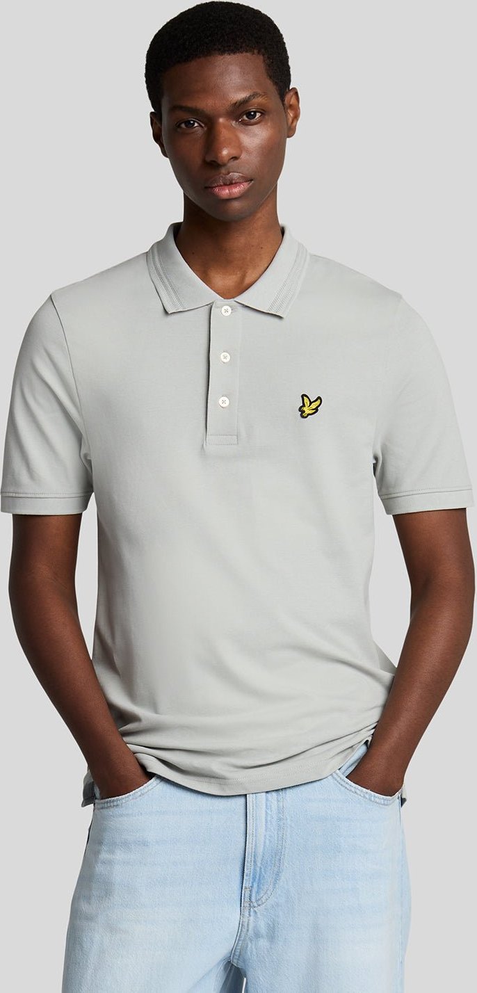 Thumbnail - Lyle & Scott Rally Tipped Poloshirt - Grau