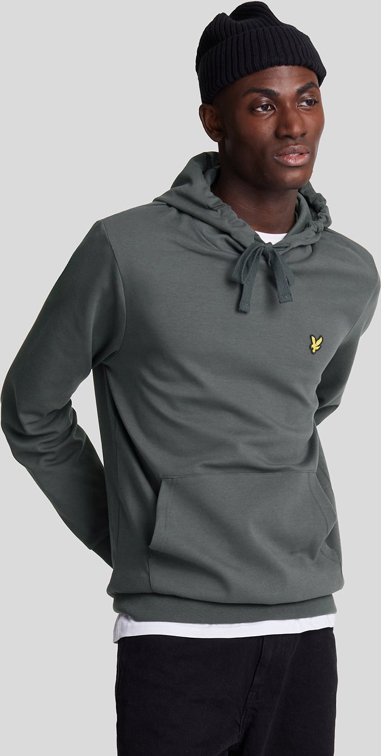 Thumbnail - Interlock-Kapuzenpullover für Herren in Grau