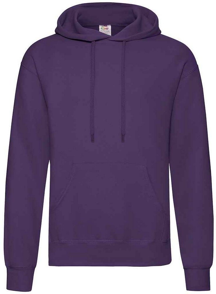 Fruit of the Loom Erwachsene Unisex Klassik Kapuzenpullover (Violett)