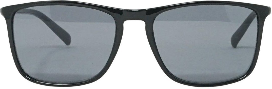 Calvin Klein - Rauch-Grau-Sonnenbrille für Herren, Kunststoff (Schwarz)
