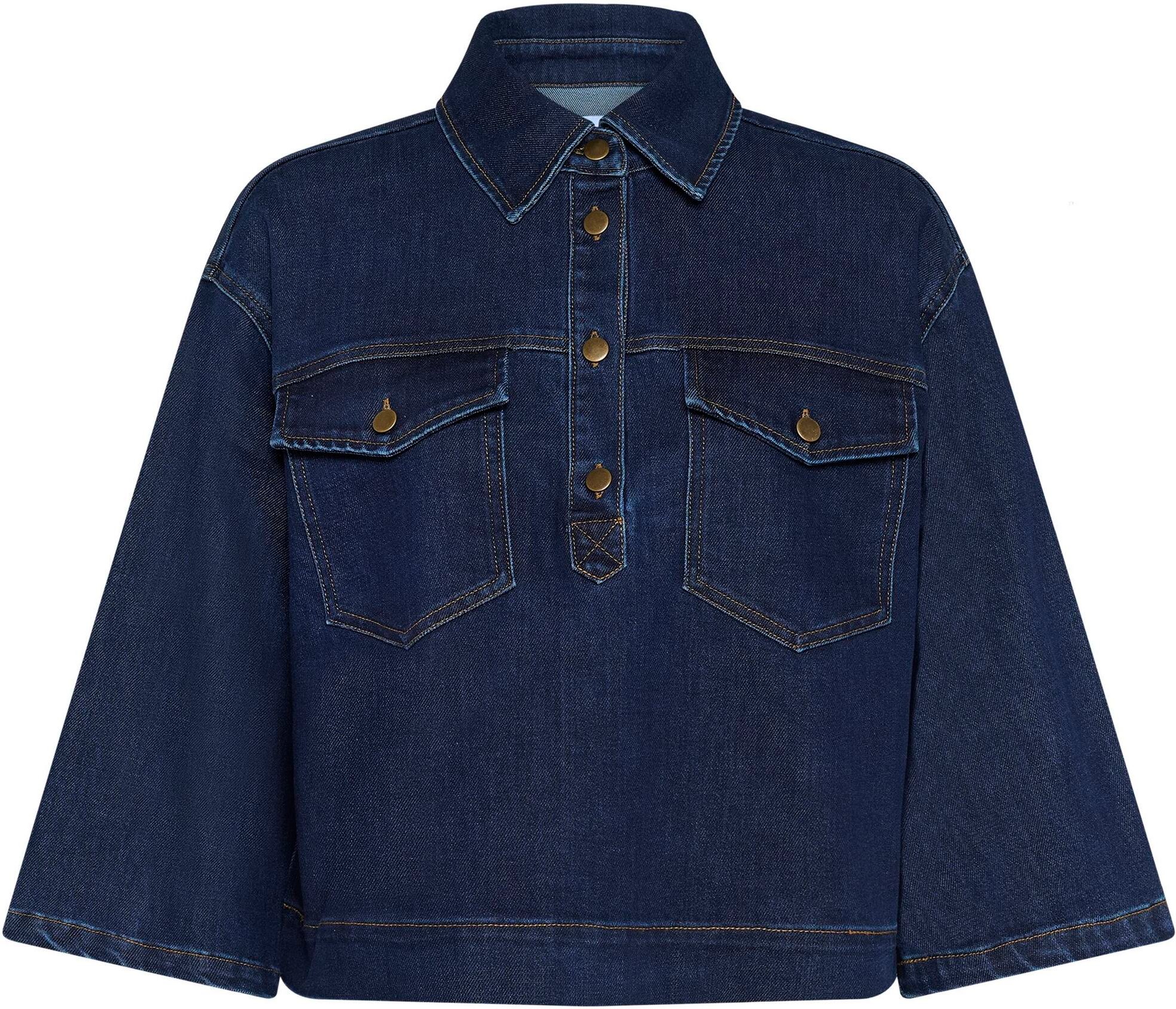 Kurzarmhemd LoesaSZ Lockere Passform dark blue