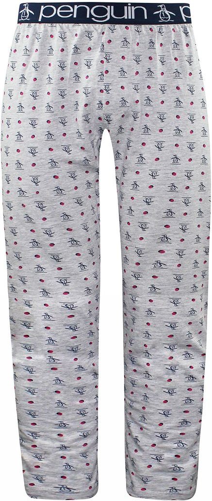 Original Penguin Jersey Lounge Herren Grey Pyjamas Bottoms
