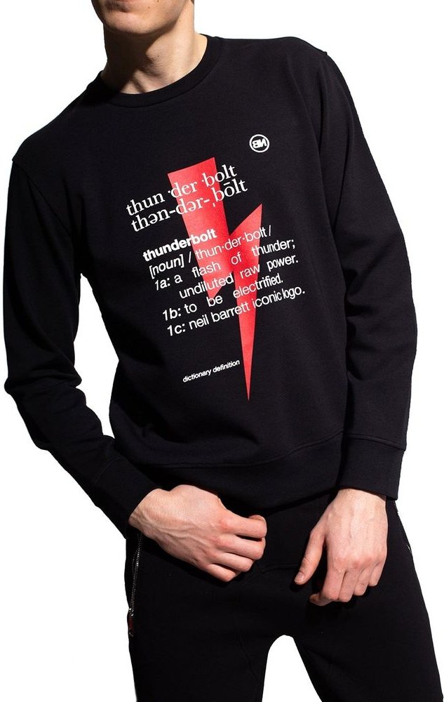 Thunderbolt Grafik Sweatshirt