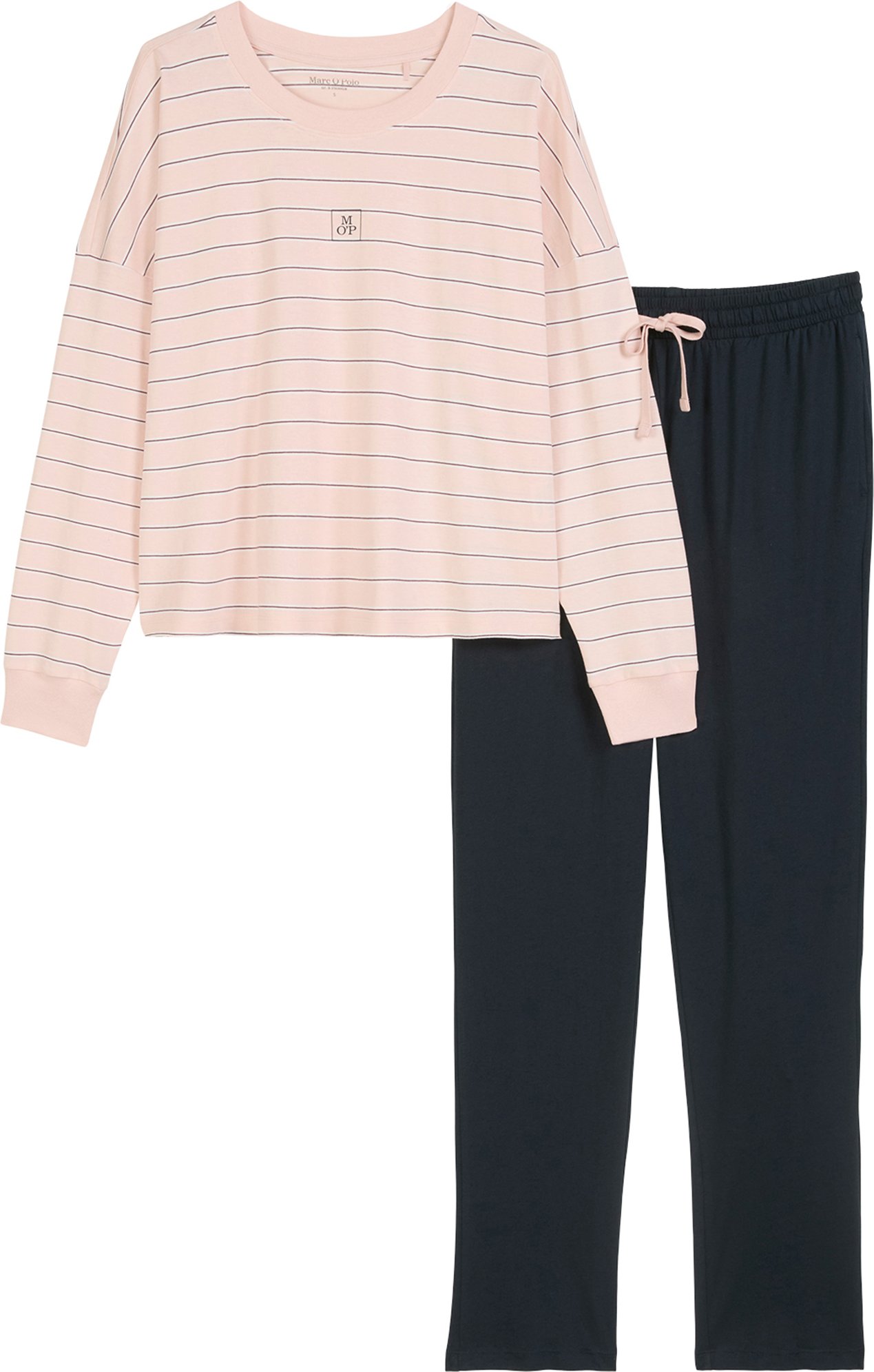 Thumbnail - Marc O'Polo Damen Pyjama Blend & Pair CottonSchlafanzug, Pyjama Set, Nachtwäsche