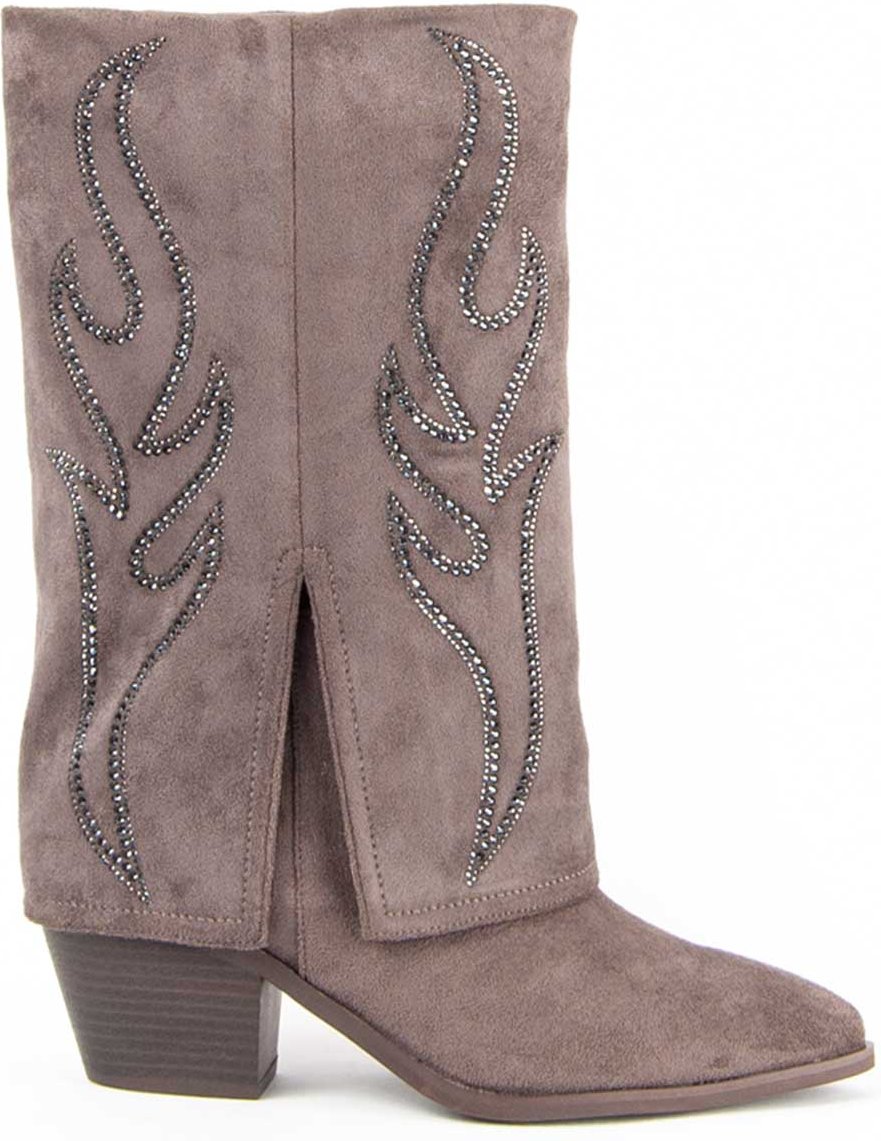 Montevita Stiefel Faldde2 Grau