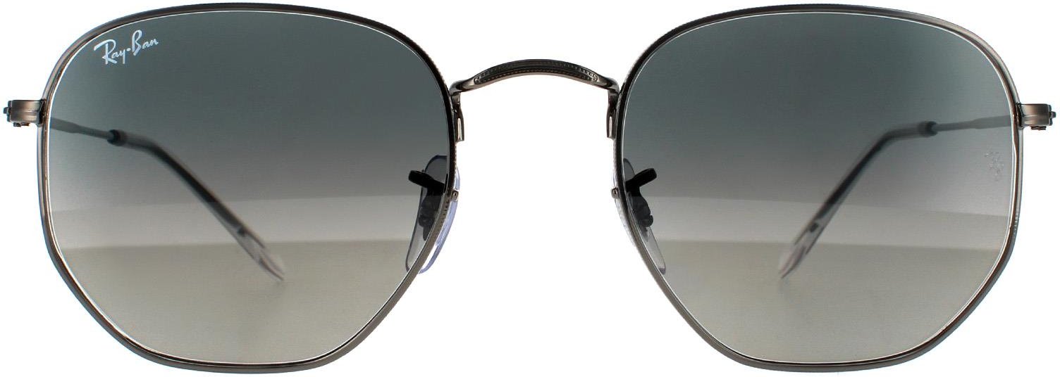 Ray-Ban Square Unisex Gunmetal Dark Grey Gradient Sonnenbrille