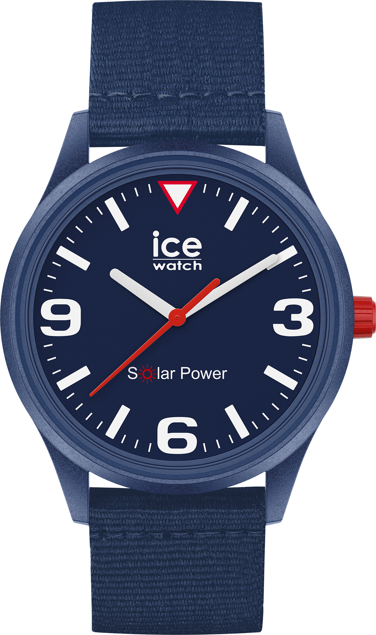 Ice Watch Ice Solar Power - Blue Tide Blau Unisex Armbanduhr 020059 - M