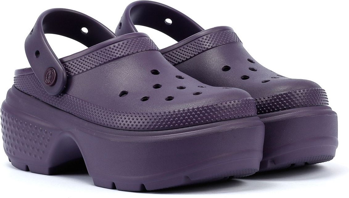 Crocs Stomp Frauen Dark Iris Clogs