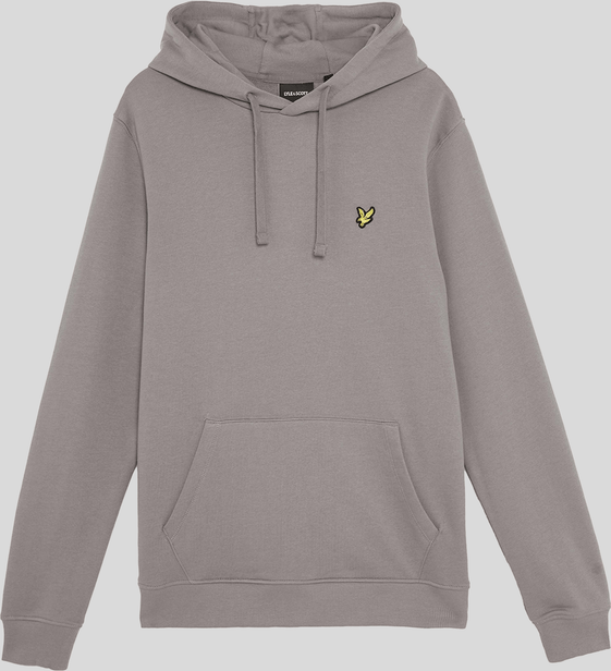 Lyle & Scott Loopback Baumwoll-Hoodie – Grau