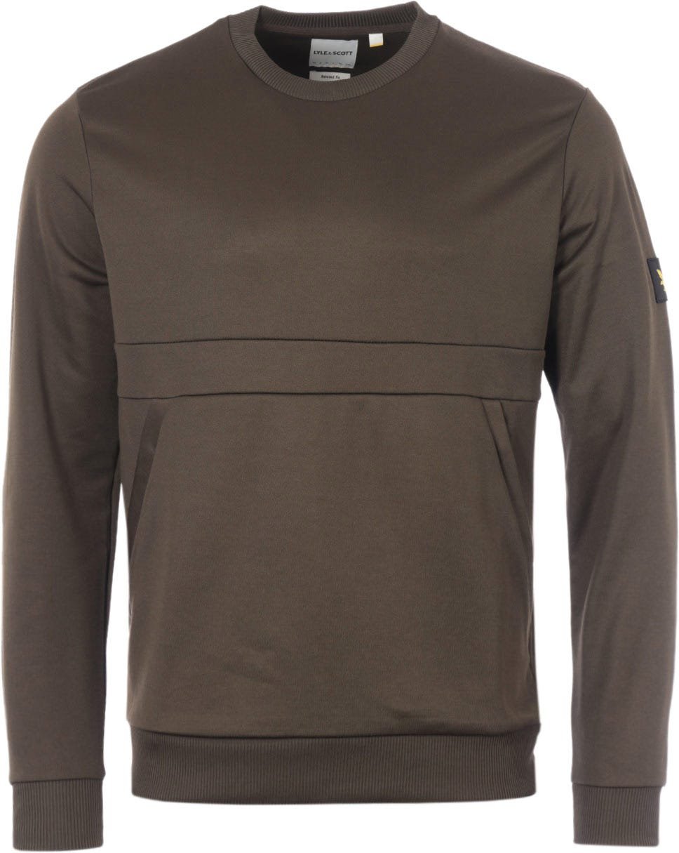Lyle & Scott Tasche Herren Pullover Khaki