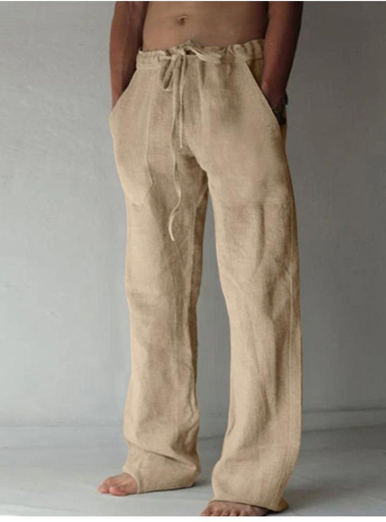 Thumbnail - Herren Plus-Size Jogginghose mit Kordelzug und lockerer Passform