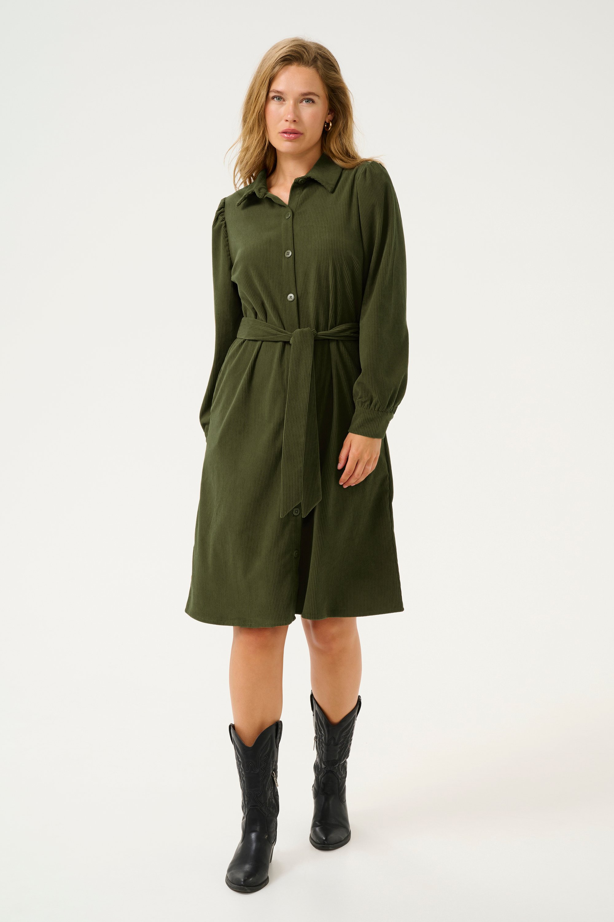 Kleid CRCody A-shape green