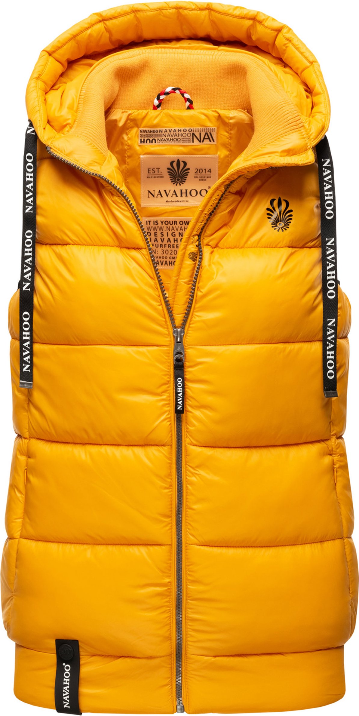 Navahoo Damen Steppweste Kassidy – Leicht & Modern mit Kapuze