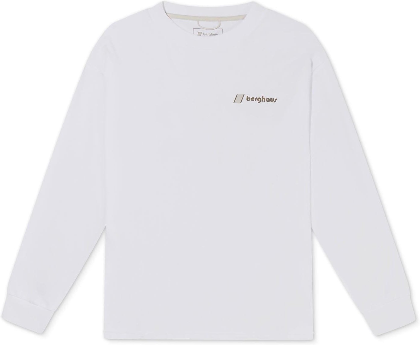 Berghaus - "Mera Peak" T-Shirt für Herren/Damen Unisex Langärmlig (Weiß)