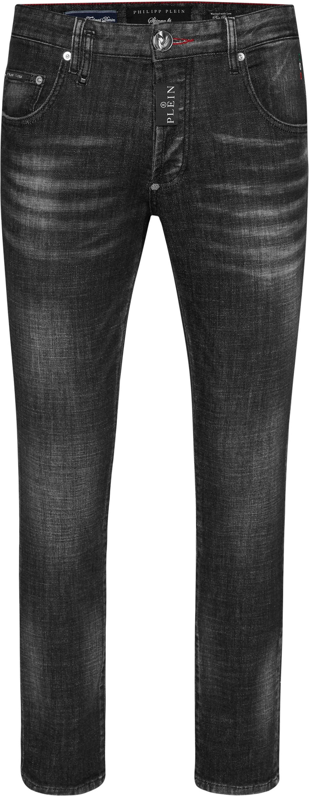 Denim Skinny Fit Trousers Hexagon