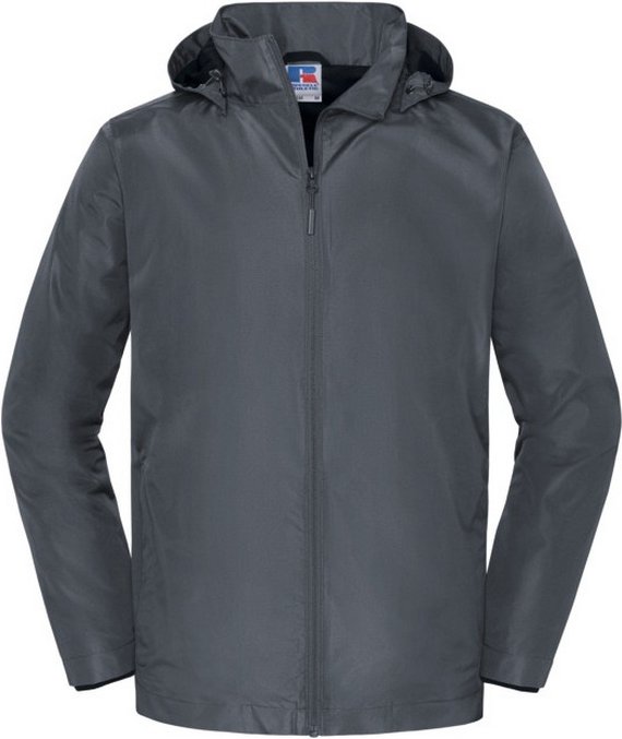Russell Collection - "Essential" Shelljacke für Herren, Wetterfest (Eisengrau)