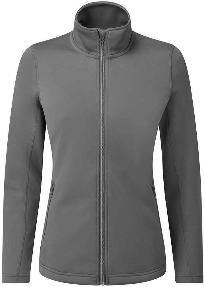 Premier Womens/Ladies Sustainable Zipped Jacket (Dunkelgrau)