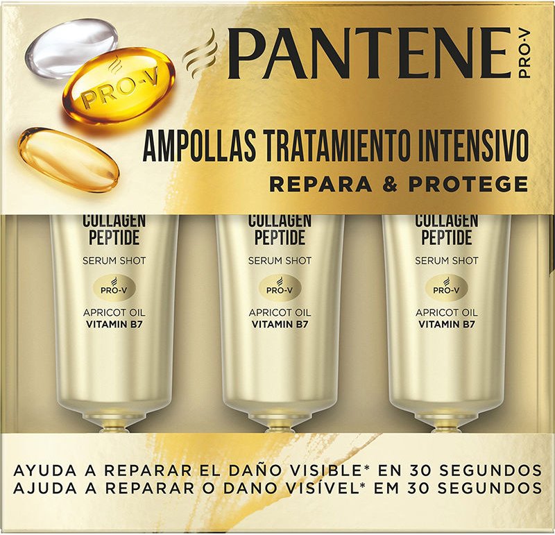 Pantene Repair And Protect Intensivkur Ampullen 3 X 15 ml