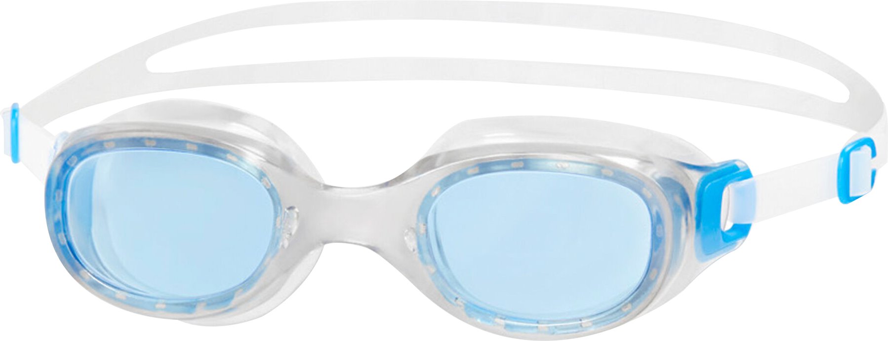 Speedo - "Futura Classic" Schwimmbrille für Herren/Damen Unisex (Transparent/Blau)