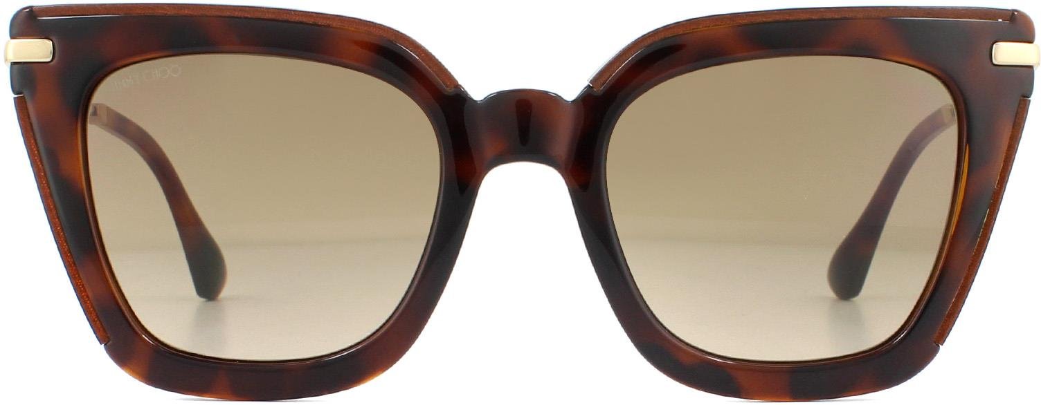 Jimmy Choo Sonnenbrille Ciara/G/S OCY HA Glitter Havanna Braun Gradient
