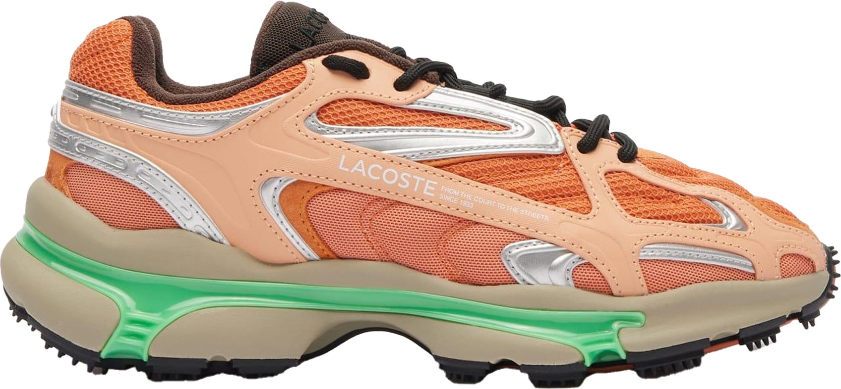 Lacoste - Herren Sneaker "L003 2K24" (Orange/Grün)