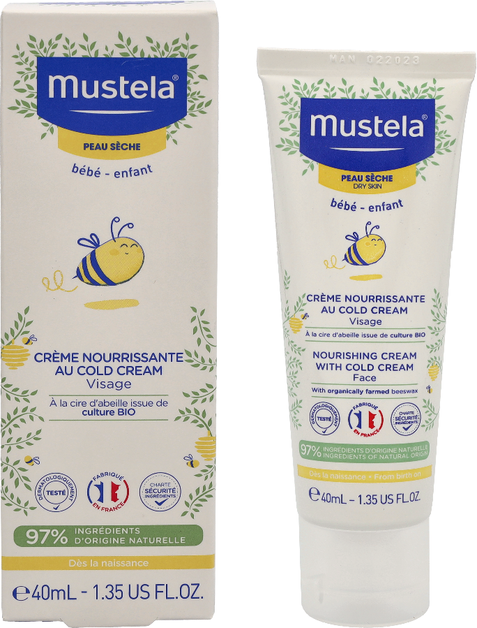 Mustela Bebe Nährende Creme mit Kältemilch 40 ml