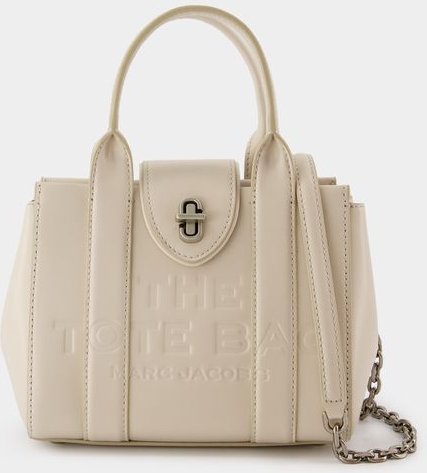 The Mini Tote - Marc Jacobs - Leder - Weiß