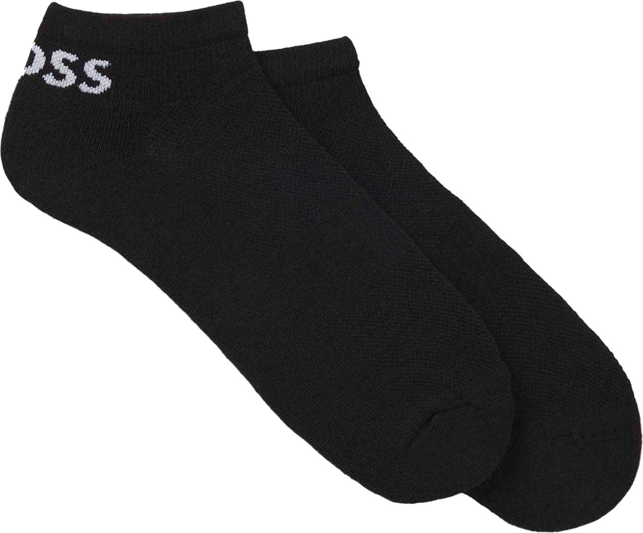 Boss - Knöchelsocken für Herren/Damen Unisex (2er-Pack) (Schwarz)