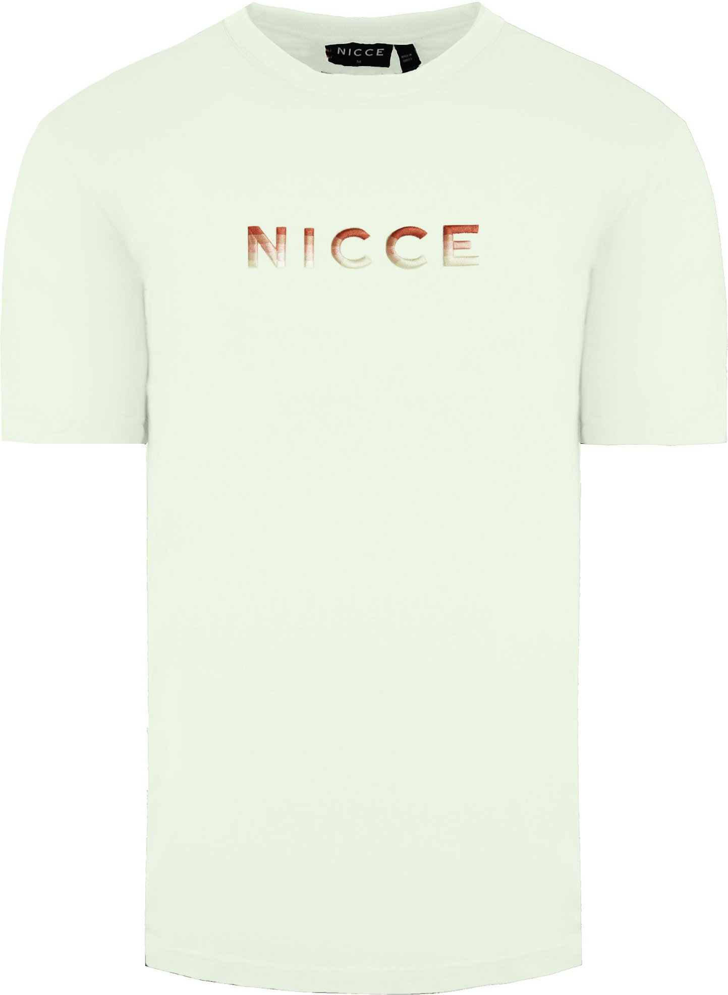 Nicce Round Neck Kurzschlärm Herrencreme Vina T-Shirt 204 1 09 06 0011