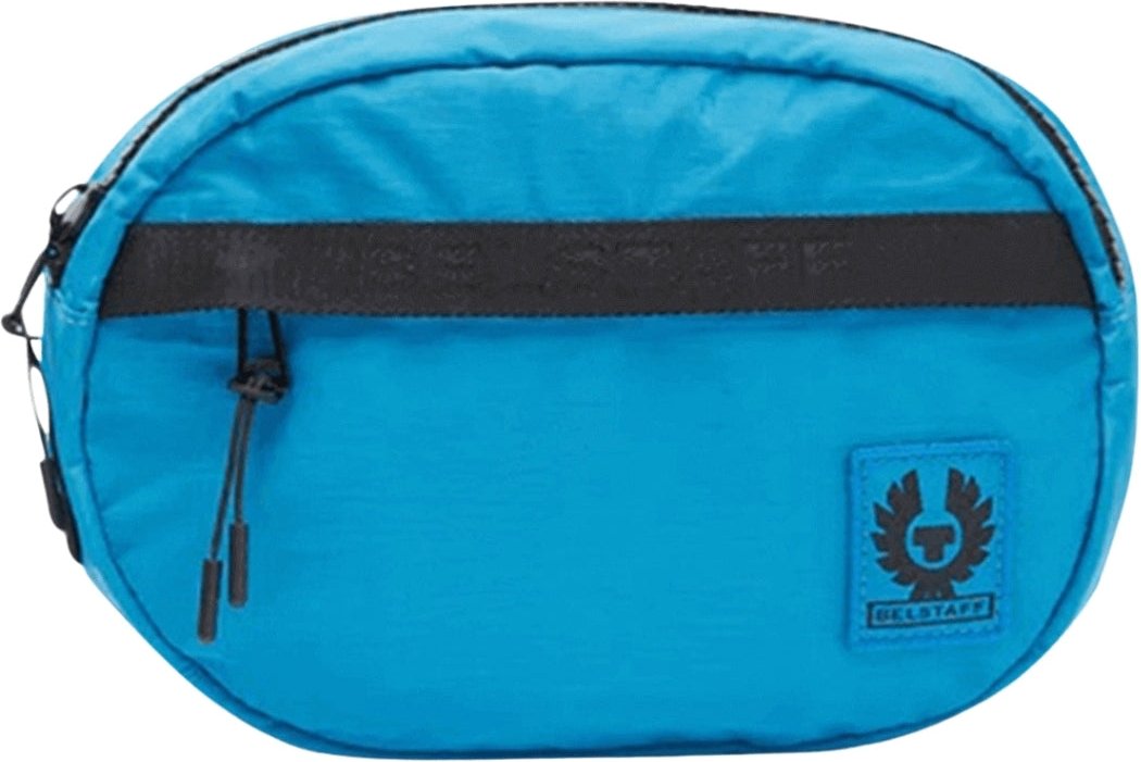 Belstaff Ocean Blue Crossover-Tasche